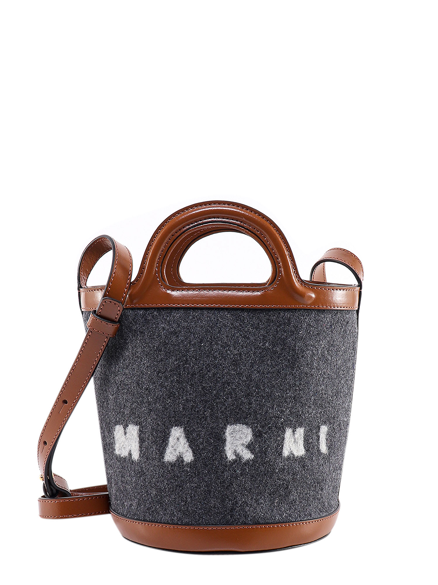 Marni Logo Bucket Shoulder Bag