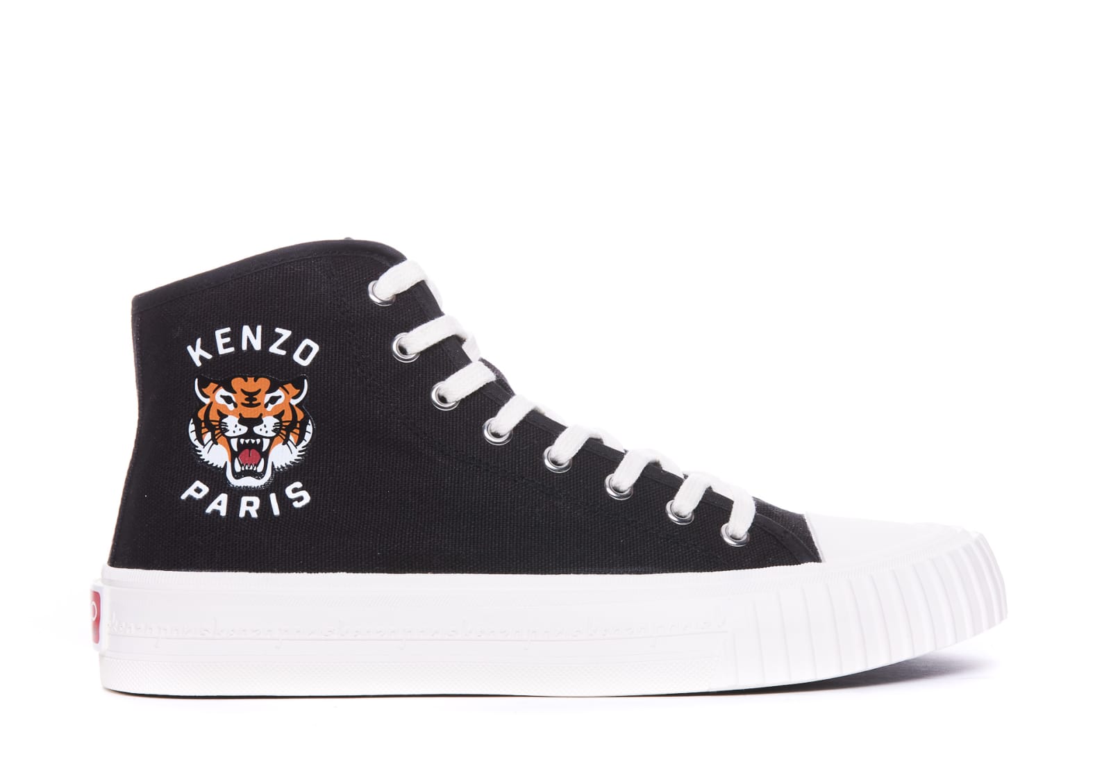 Kenzo Foxy High Sneakers In Black