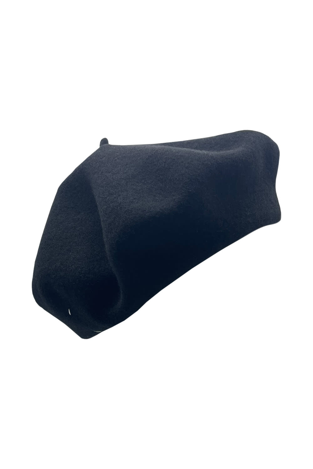 Shop Maison Margiela Felted Hat In Black