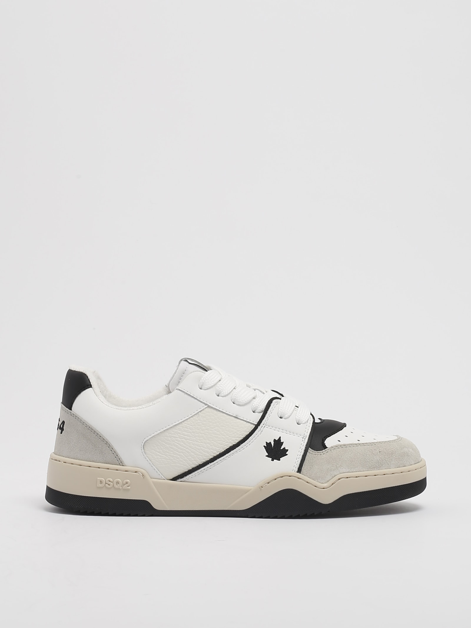 Shop Dsquared2 Sneakers Sneaker In Bianco
