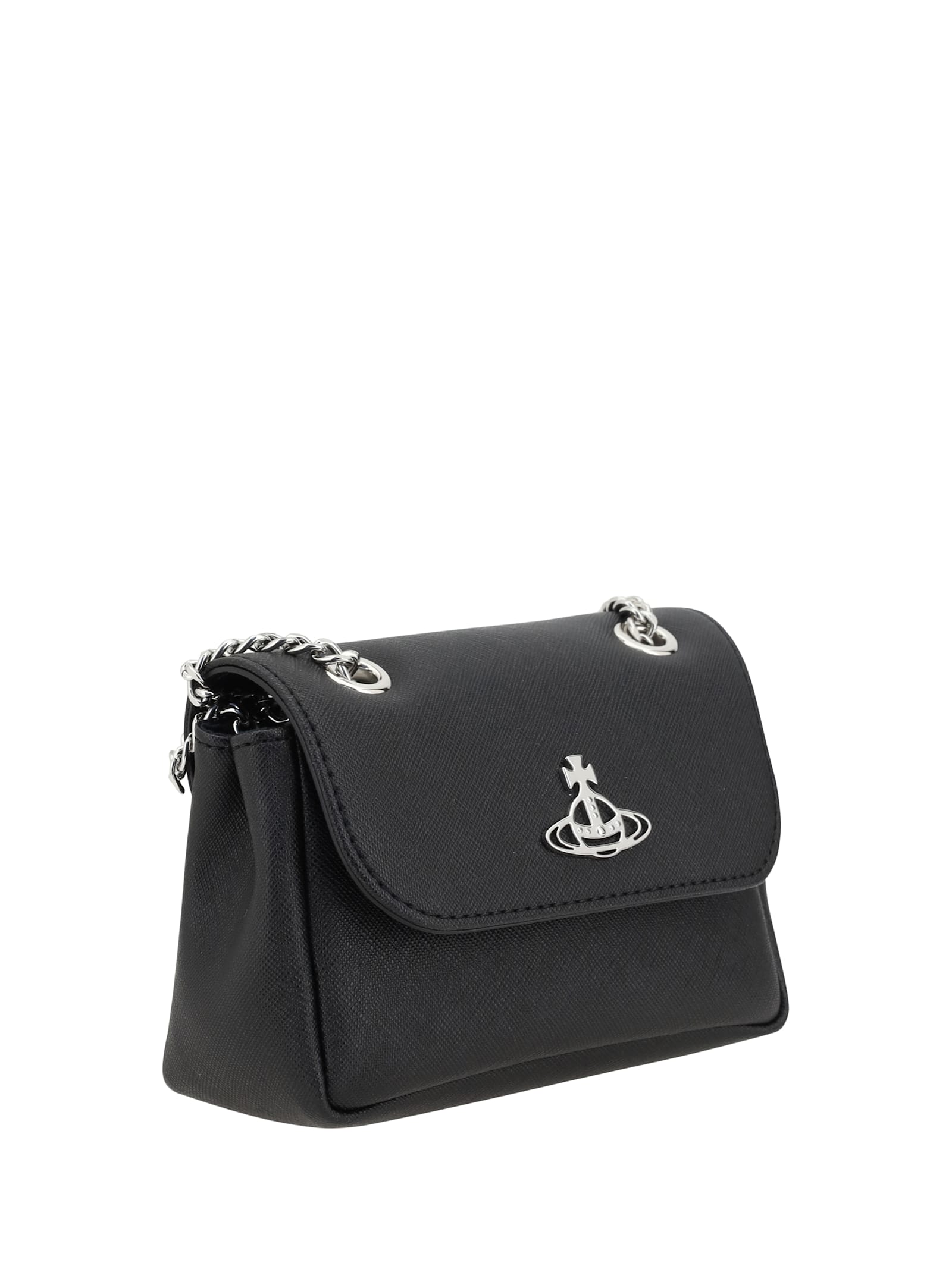 Vivienne Westwood Shoulder Bag With Orb Plaque