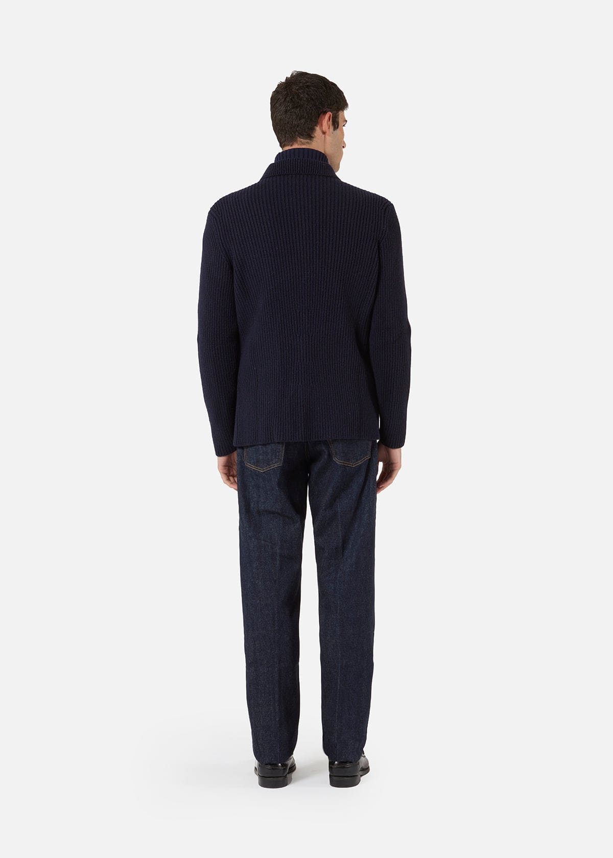 Doppiaa Aamone Wool Jacket In Blue