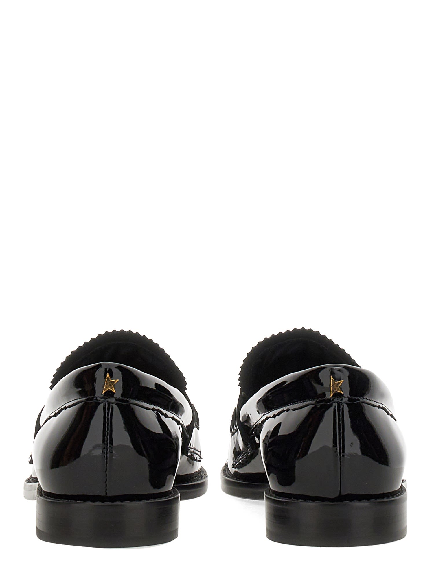 Shop Golden Goose Moccasin Jerry In Black