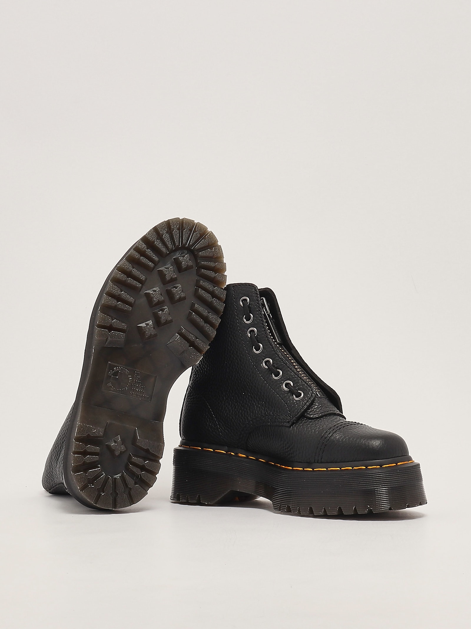 Shop Dr. Martens' Sinclair Boots In Nero