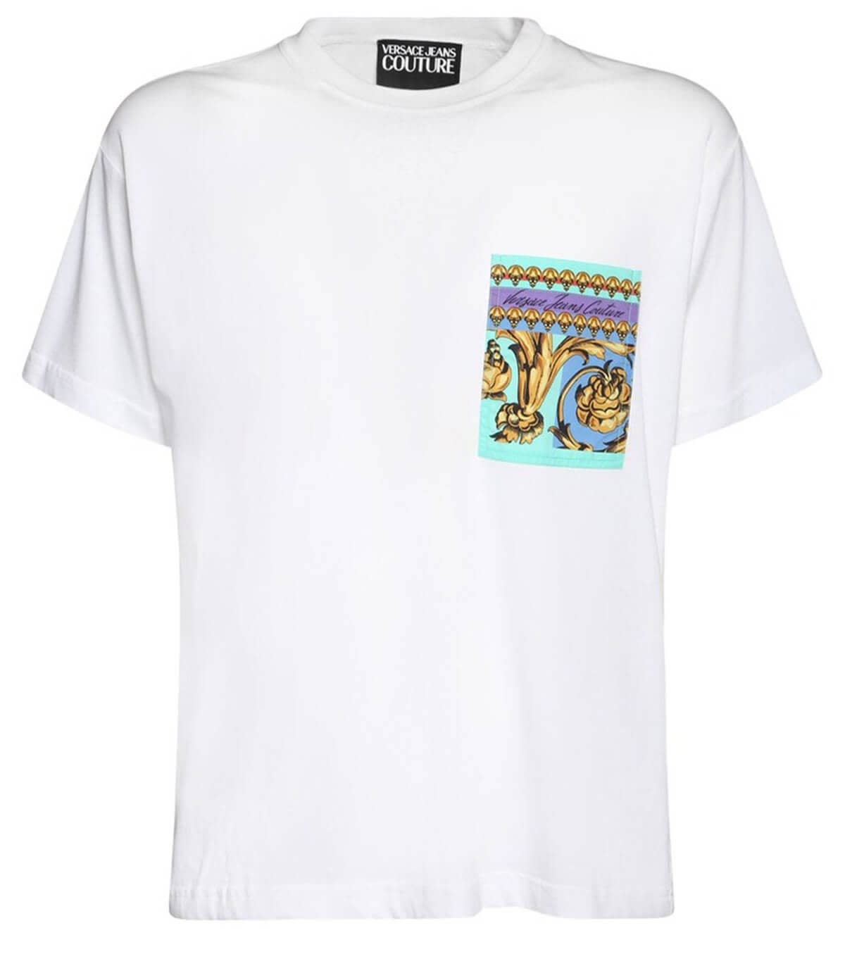 Regalia Baroque Pocket White T-shirt Versace