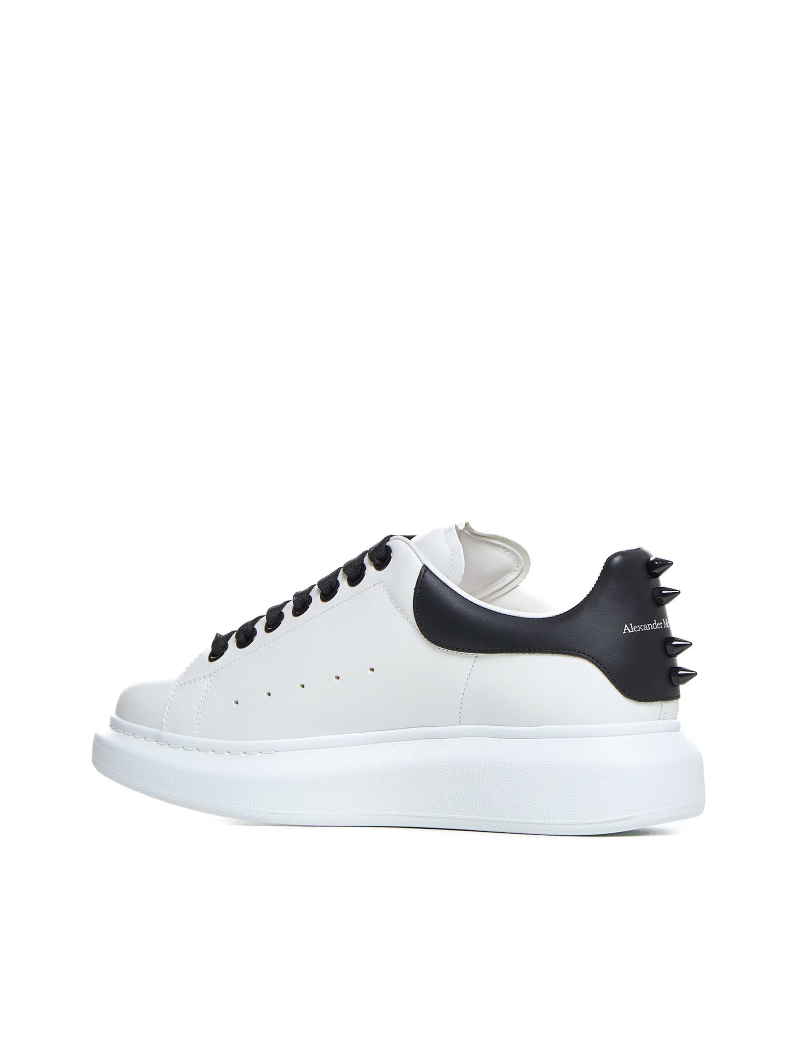 Shop Alexander Mcqueen Sneakers In White