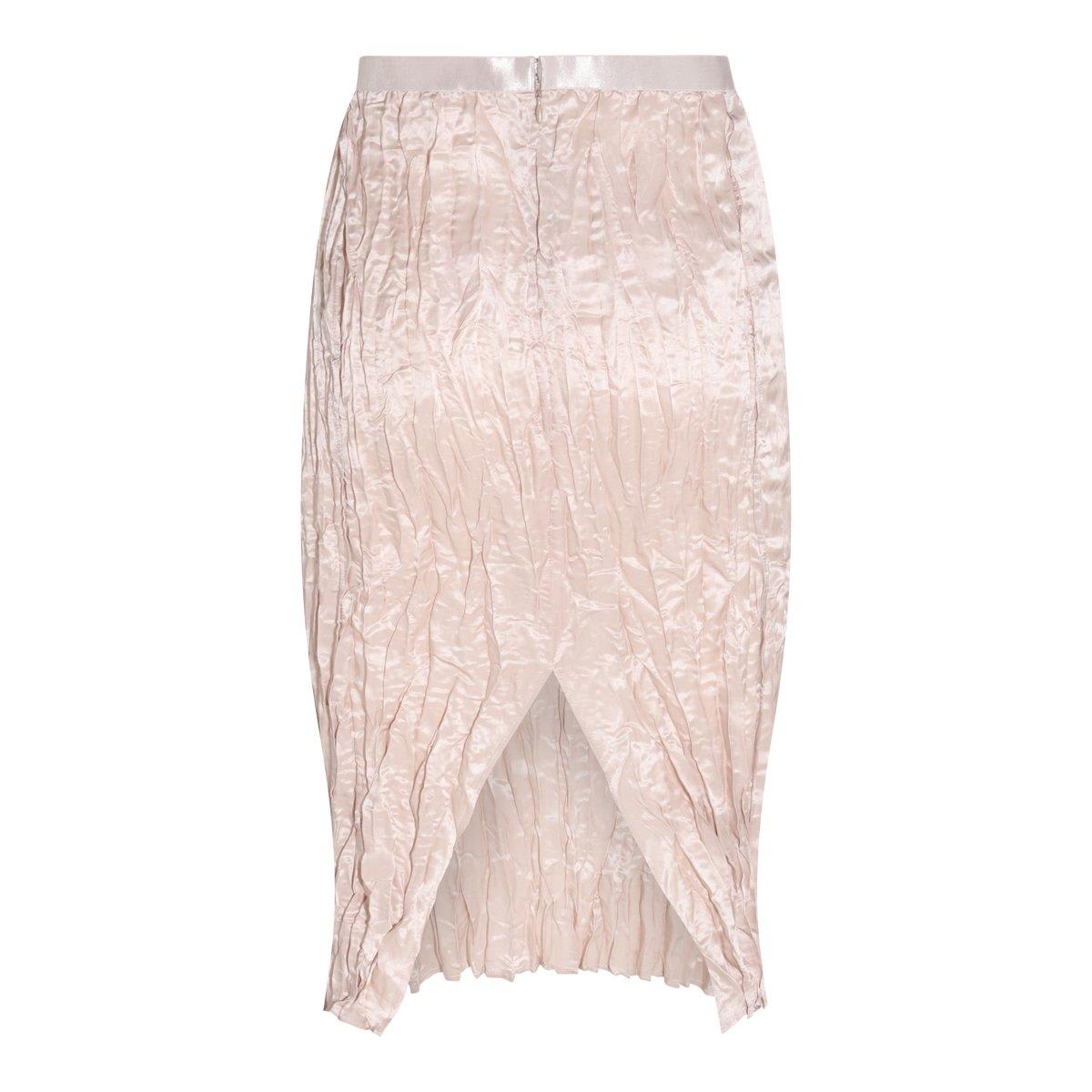 Acne Studios Chic Midi Skirt For Women In Beige