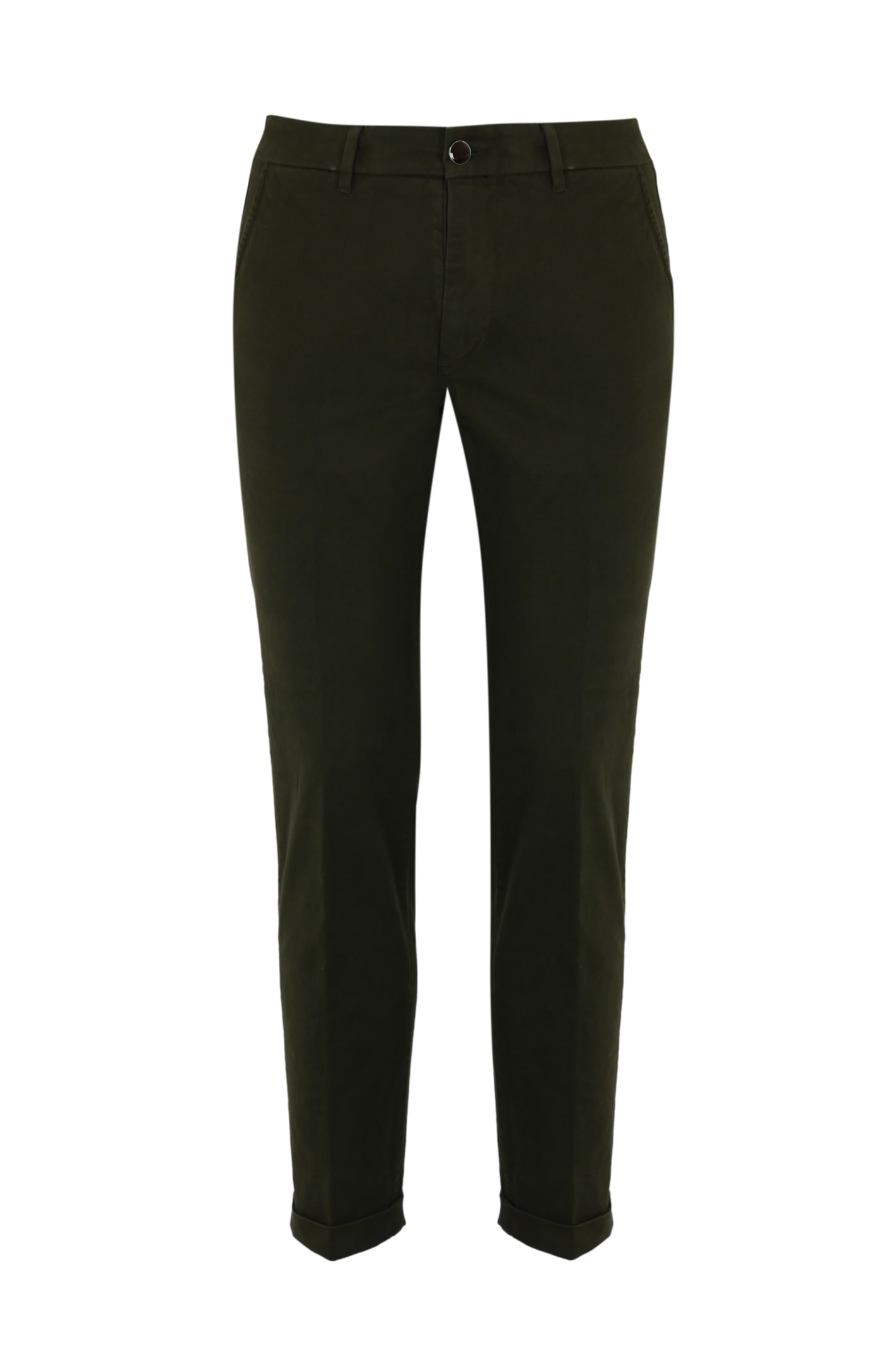 Shop Re-hash Mucha Core Chino Pants In Verde Militare