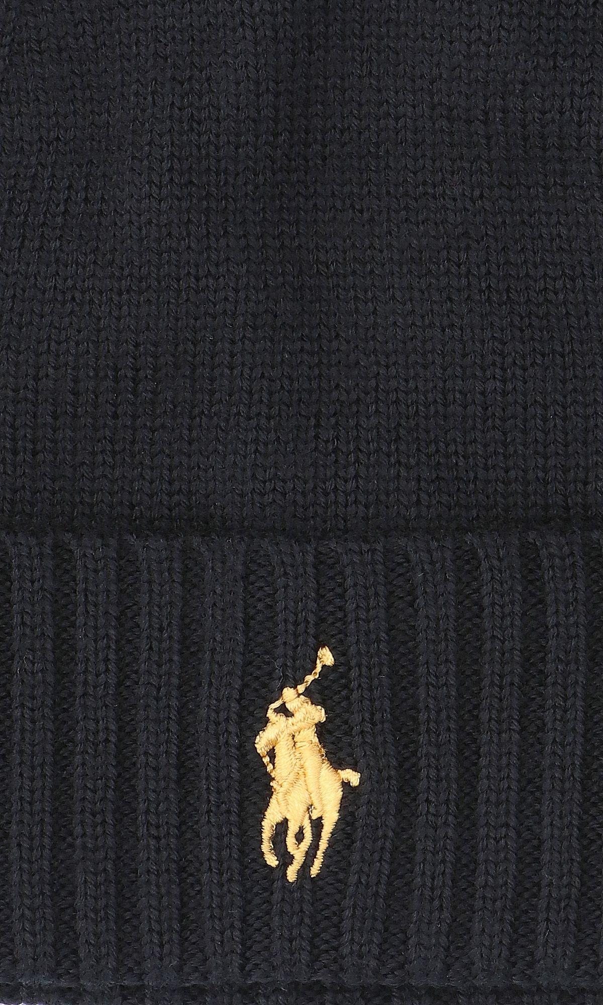 Polo Ralph Lauren Logo Cap In Black