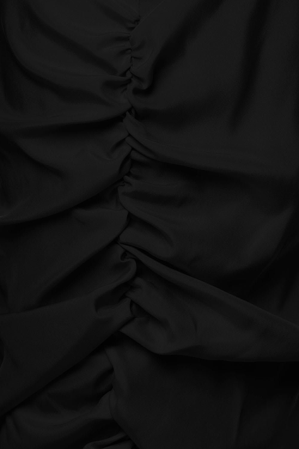 Shop Gauge81 Midori One-shoulder Mini Black Dress With Cut-out Detail In Silk Woman