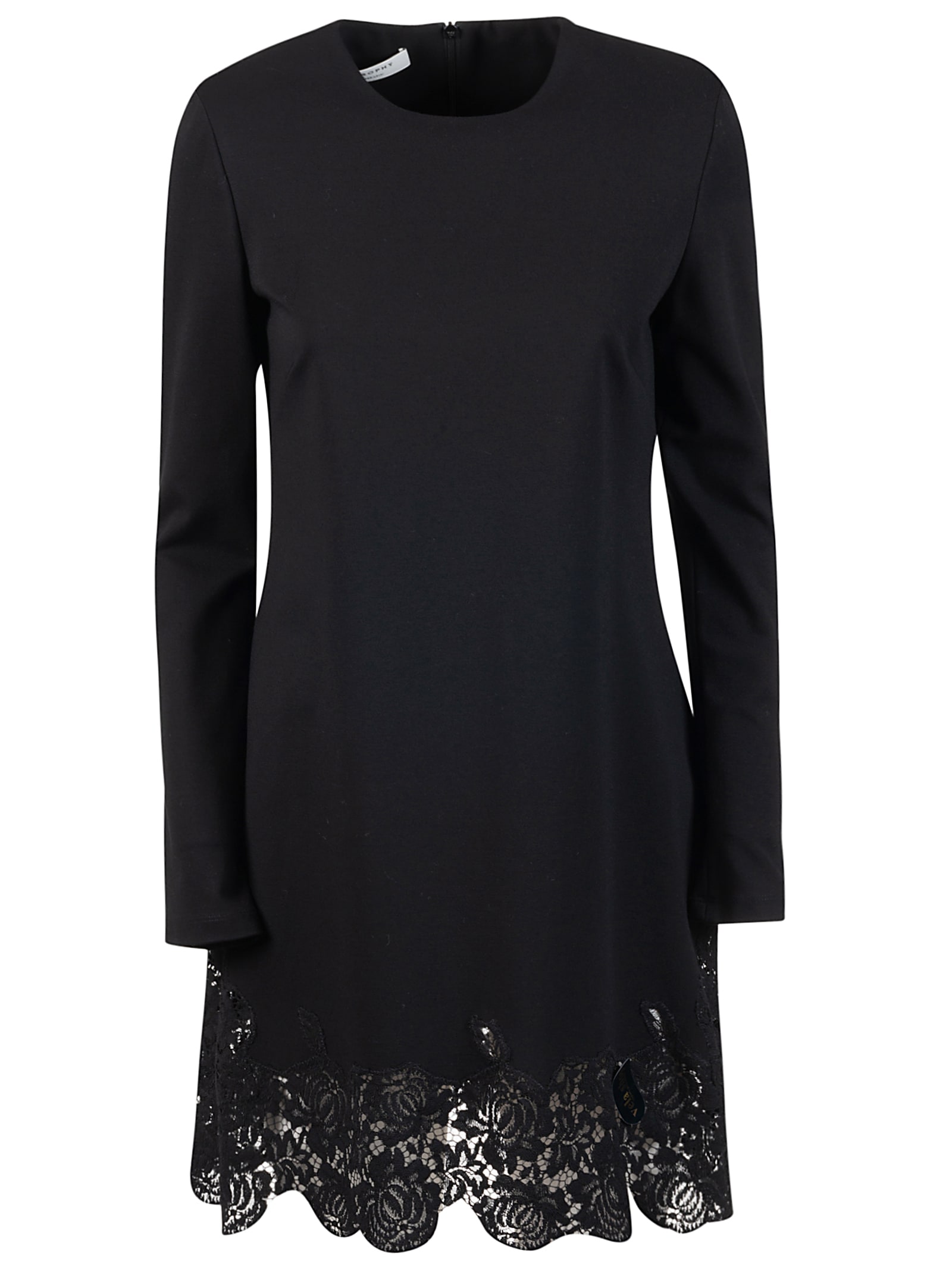 Philosophy Di Lorenzo Serafini Floral Lace Detail Dress In C | ModeSens