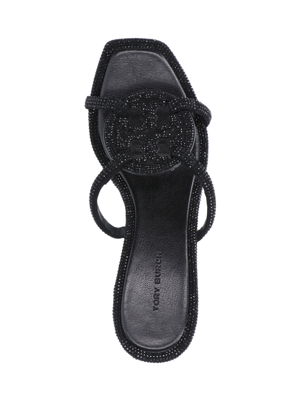 Shop Tory Burch Miller Geo Bombé Sandals In Black