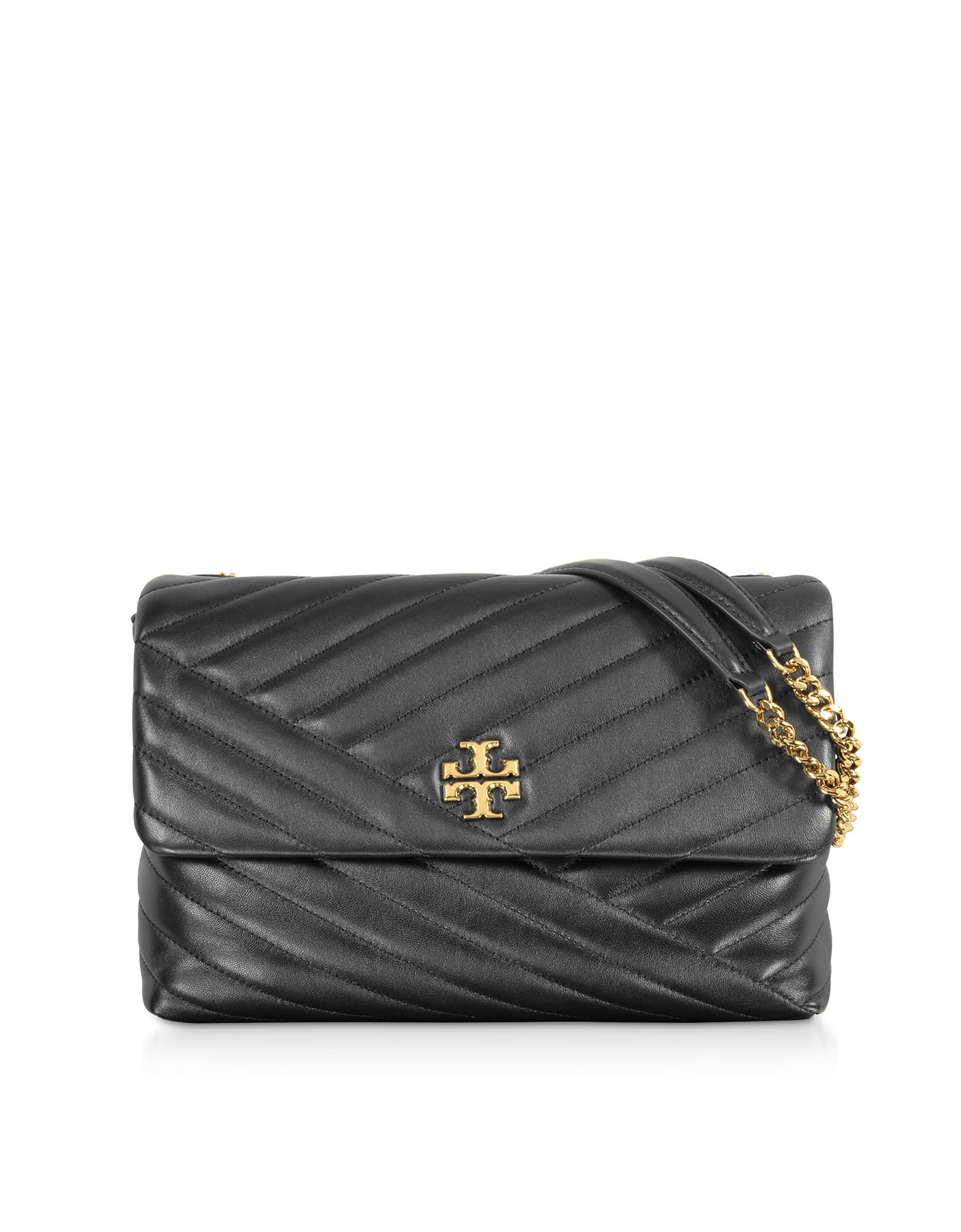 Tory Burch Tory Burch Kira Chevron Convertible Shoulder Bag - Black ...