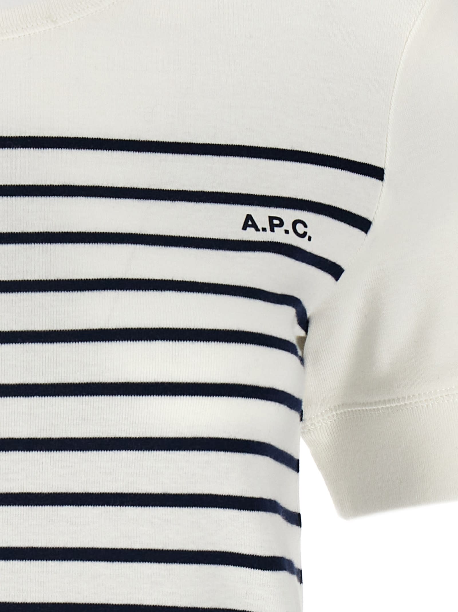 Shop Apc Alexandra T-shirt In White