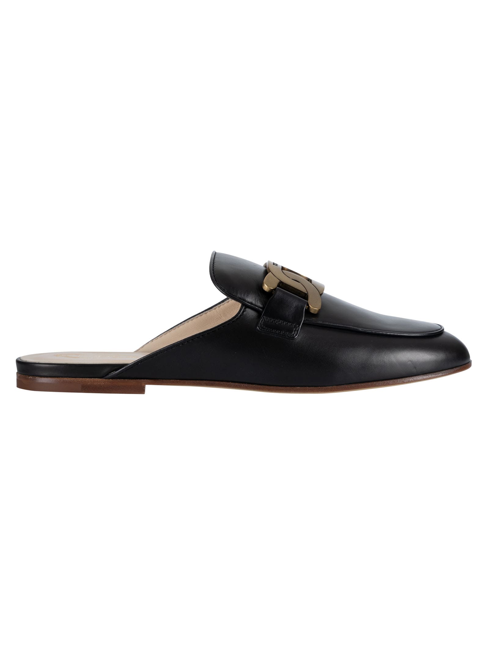 Shop Tod's Kate Leather Sliders