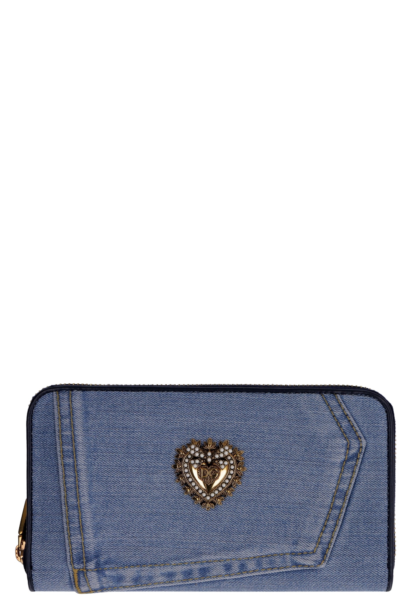 Dolce & Gabbana Devotion Zip-around Wallet