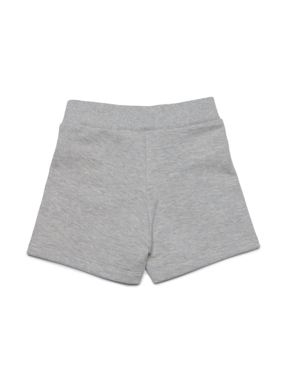 Shop Marni Shorts Con Logo In Gray
