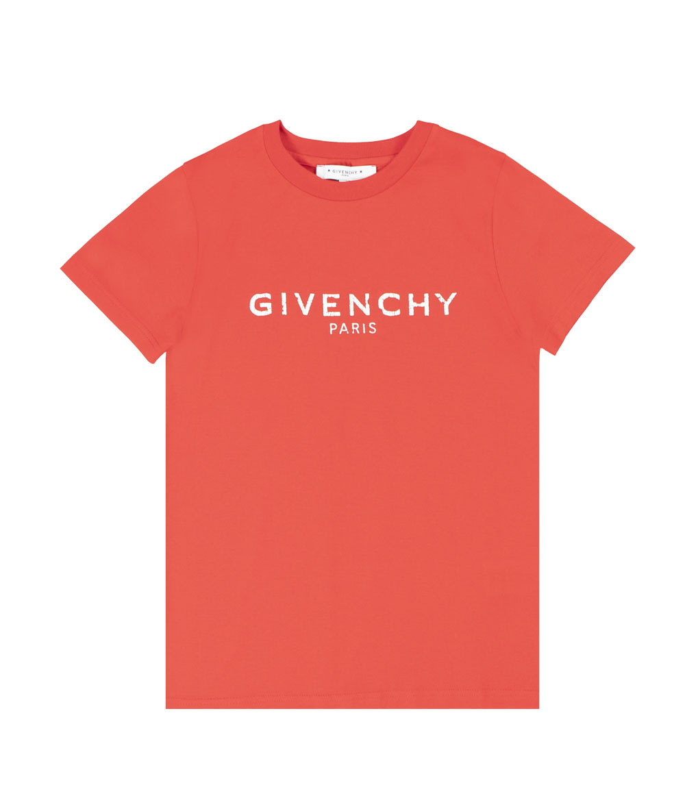 Givenchy Kids' Cotton T-shirt In Red