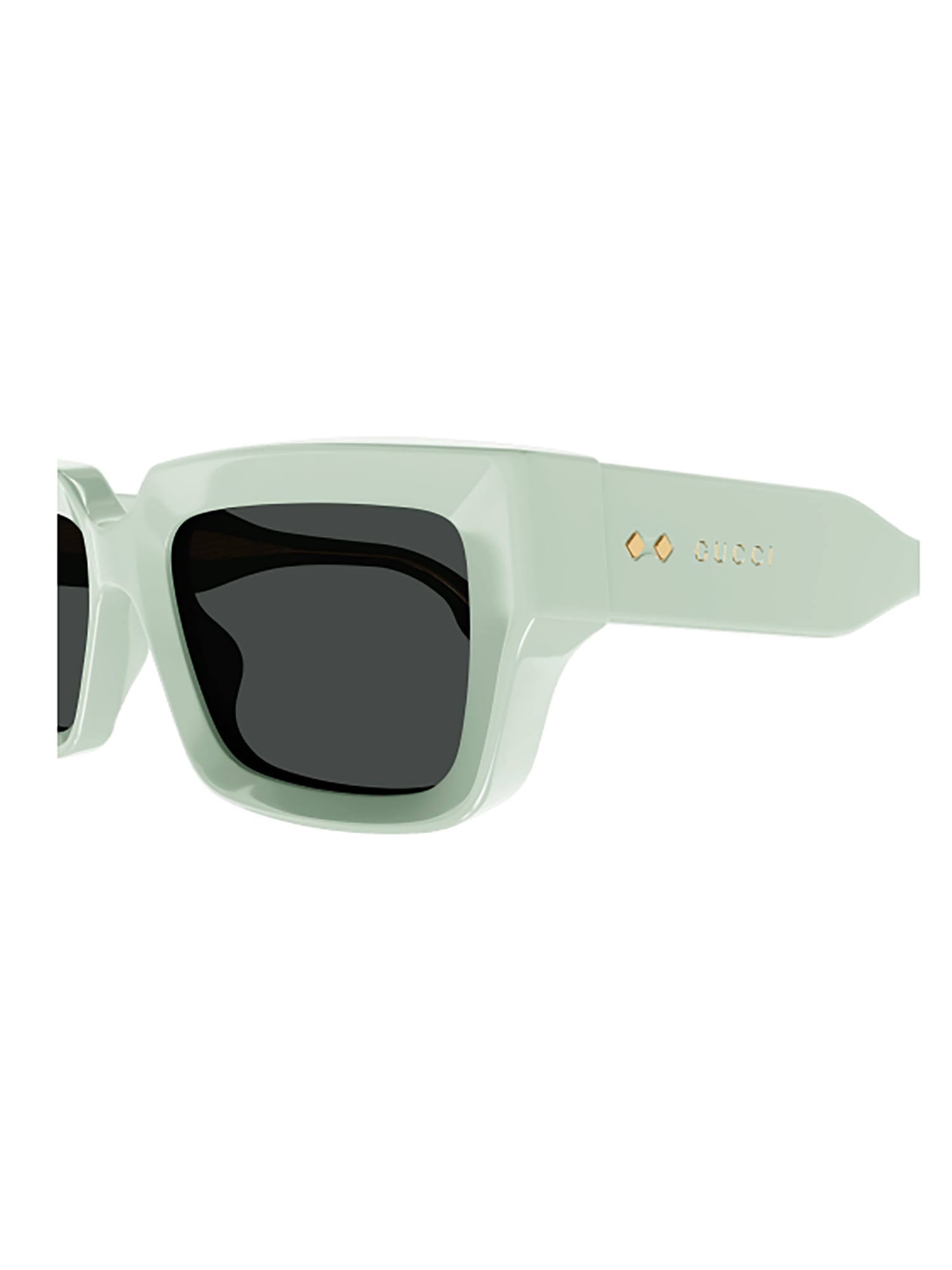 Shop Gucci Gg1529s Sunglasses In Green Green Grey