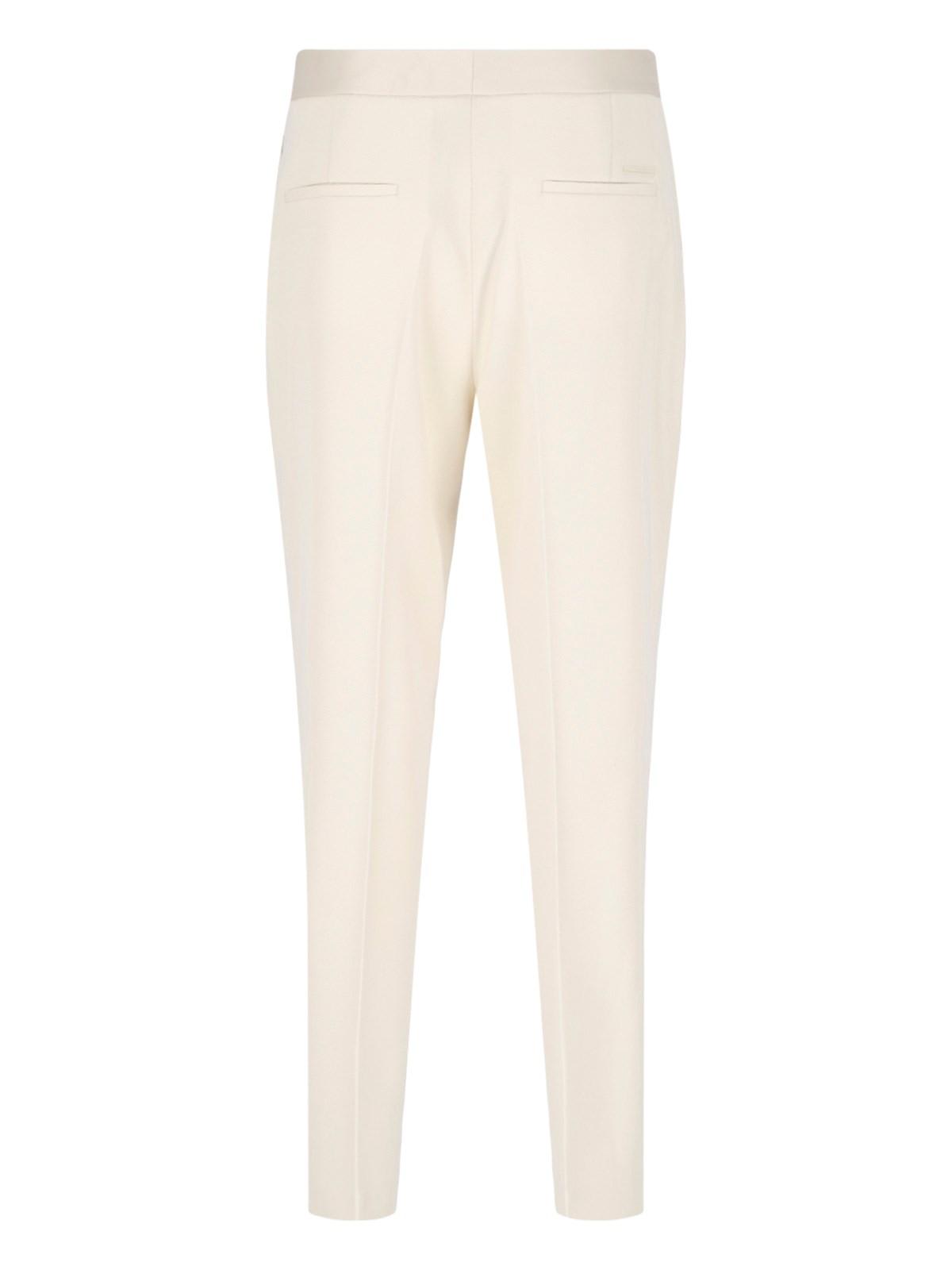 Shop Calvin Klein Classic Pants Pants In Beige