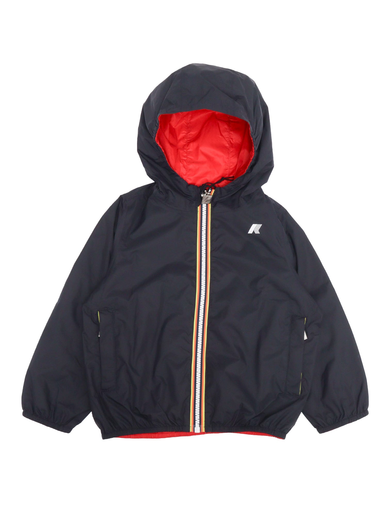 K-way P. Jake Plus.2 Double Down Jacket In Black