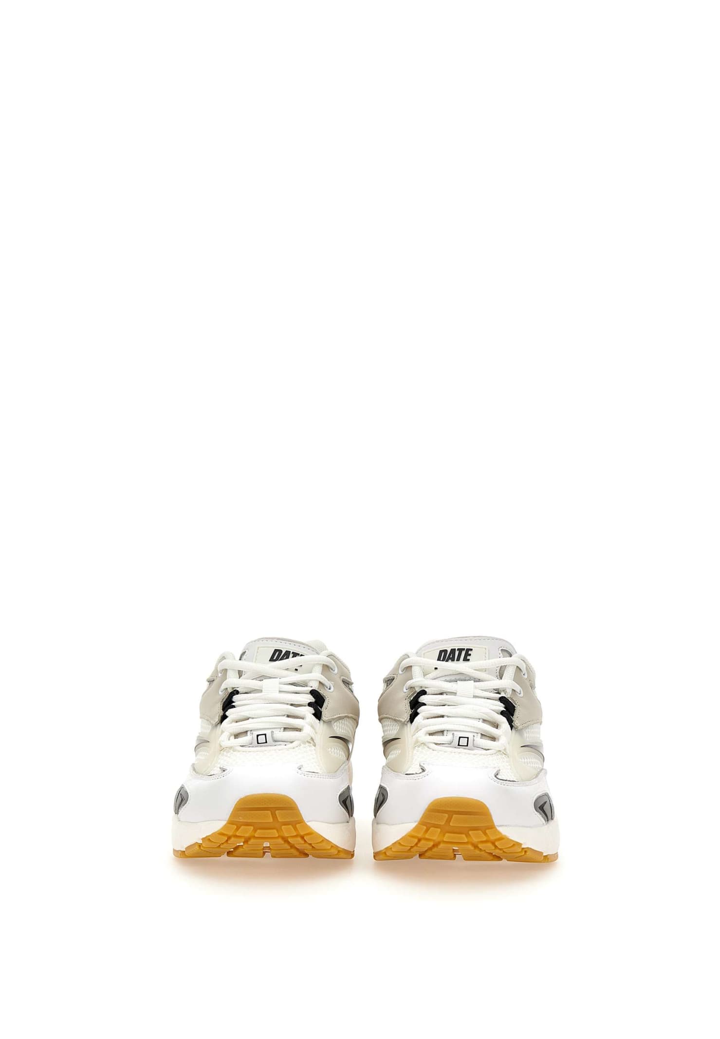 Shop Date D.a.t.e. Mens Sneakers Sn23 Mesh, In White