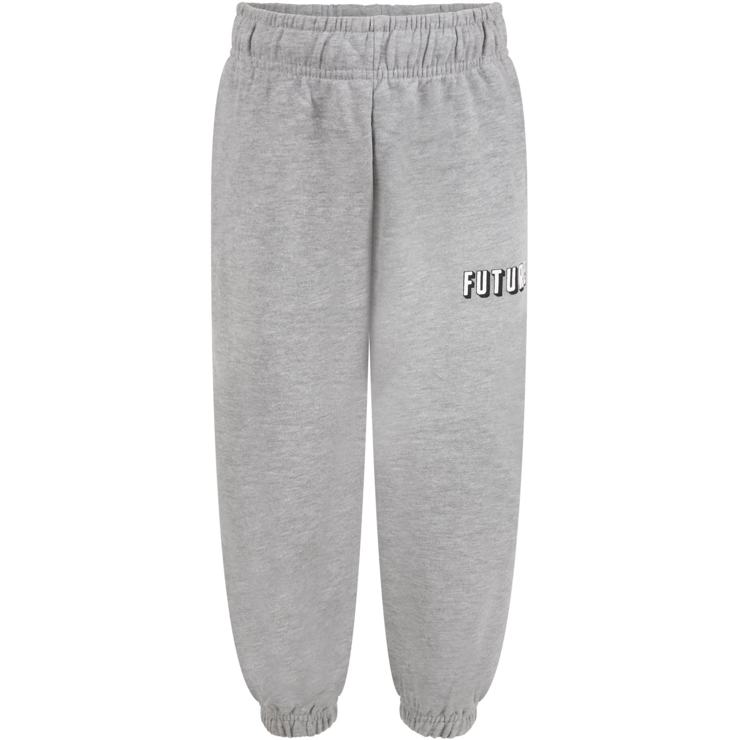 Molo Grey Sweatpant For Kids With Writing