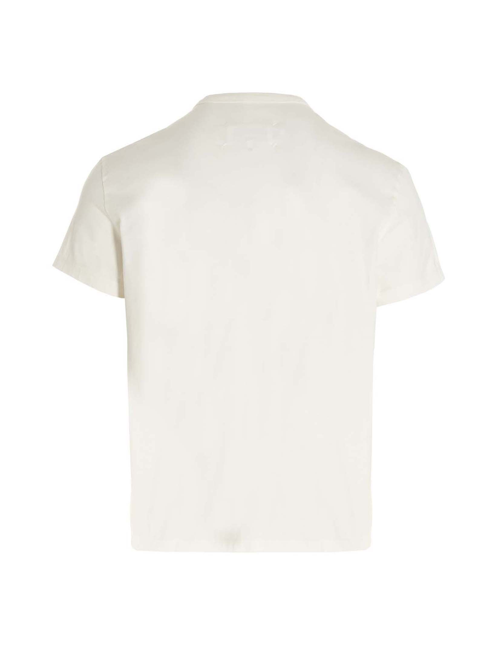 Shop Maison Margiela Paris T-shirt In White