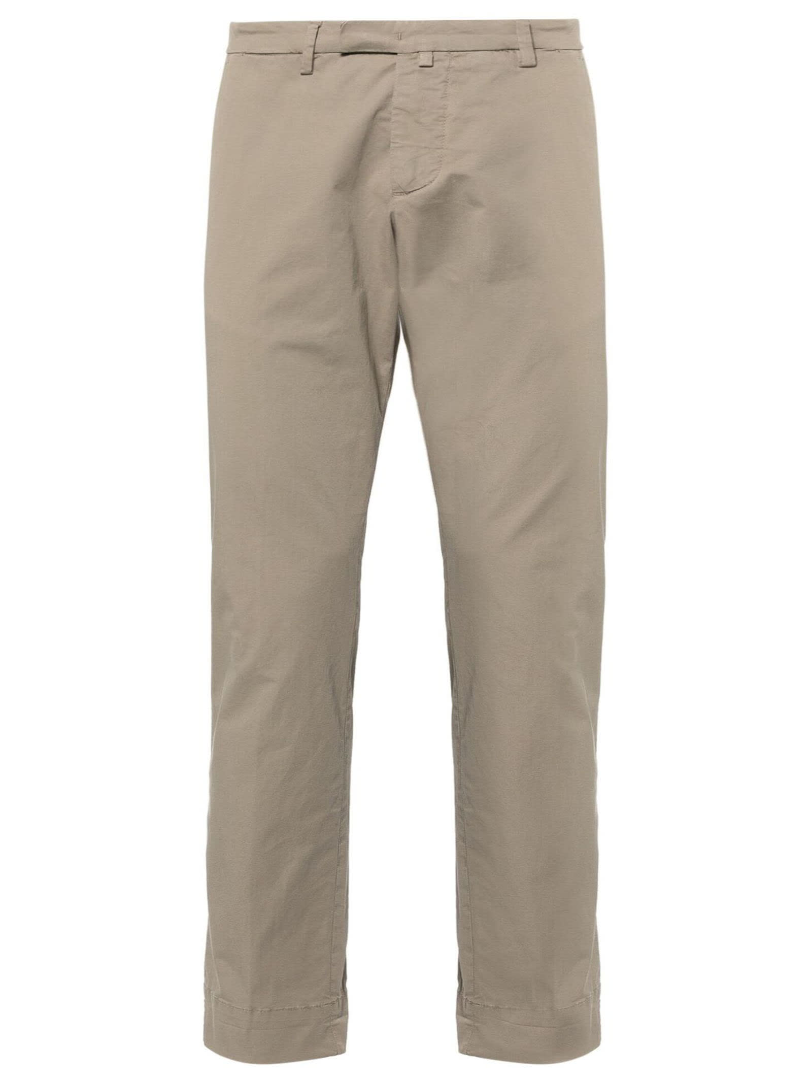 1949 Khaki Stretch-cotton Trousers