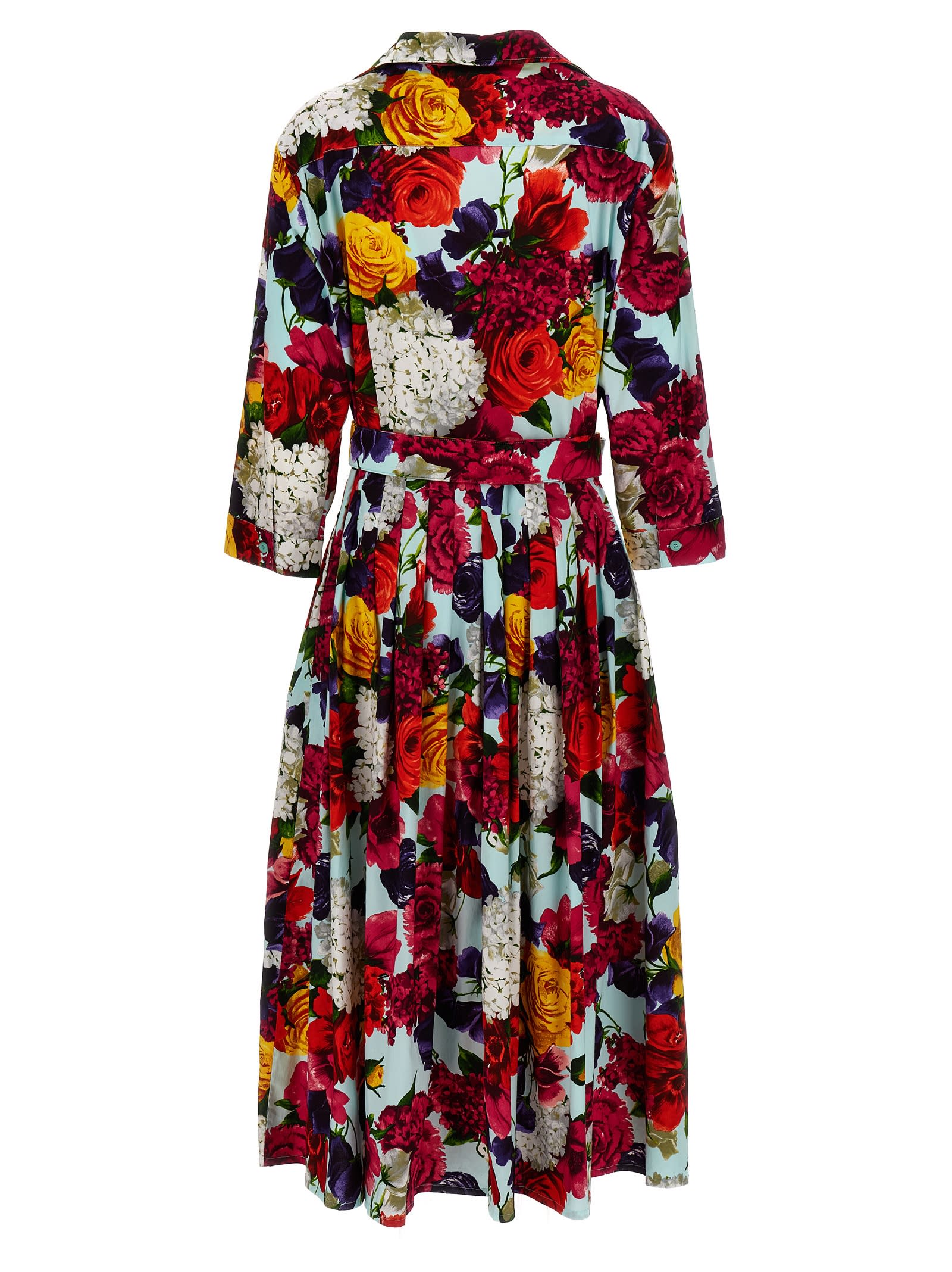 Shop Samantha Sung Audrey Dress In Multicolor