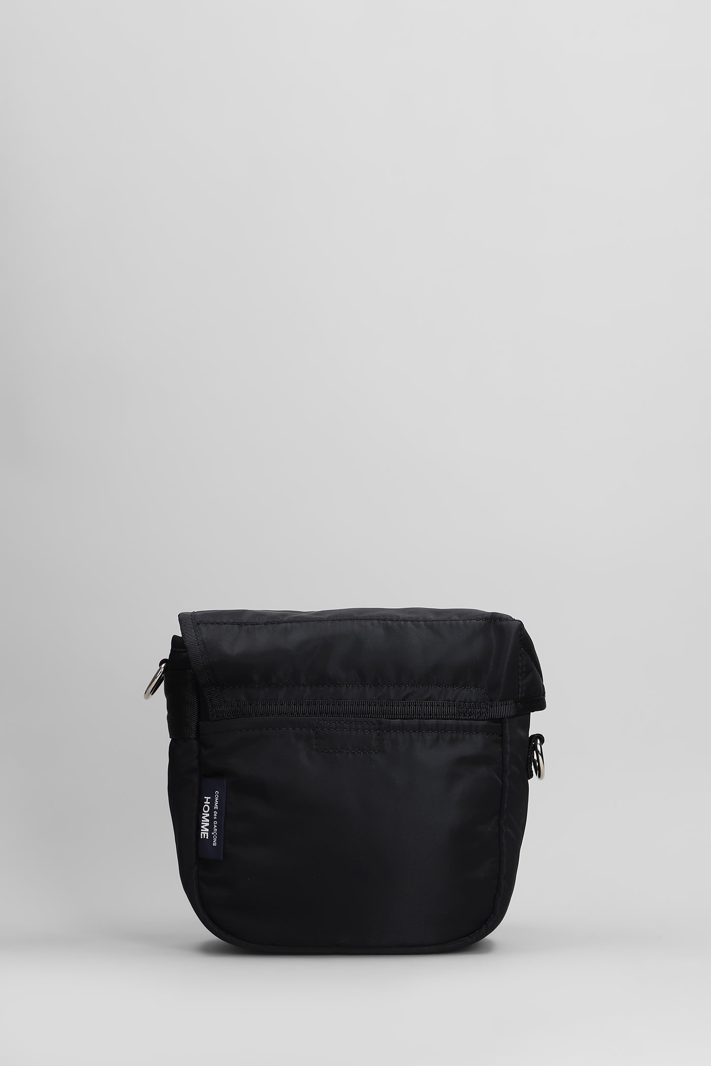 Comme Des Garçons Homme Deux Shoulder Bag In Black Nylon In Black