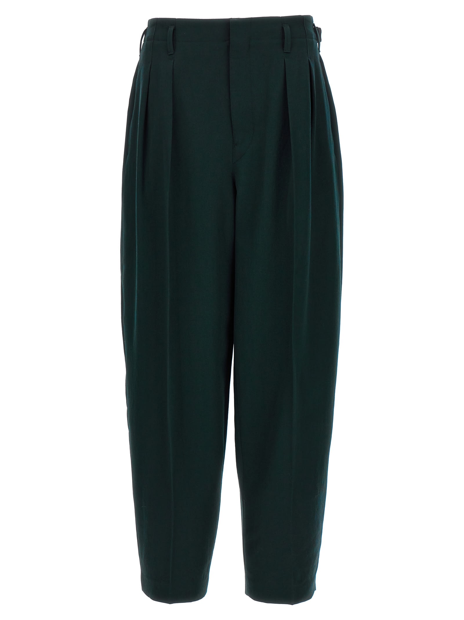 LEMAIRE PLEATED TAPERED PANTS