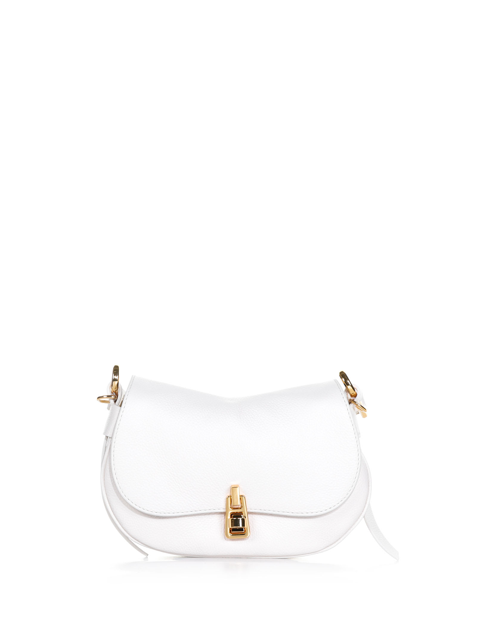 Coccinelle Small White Magie Shoulder Bag