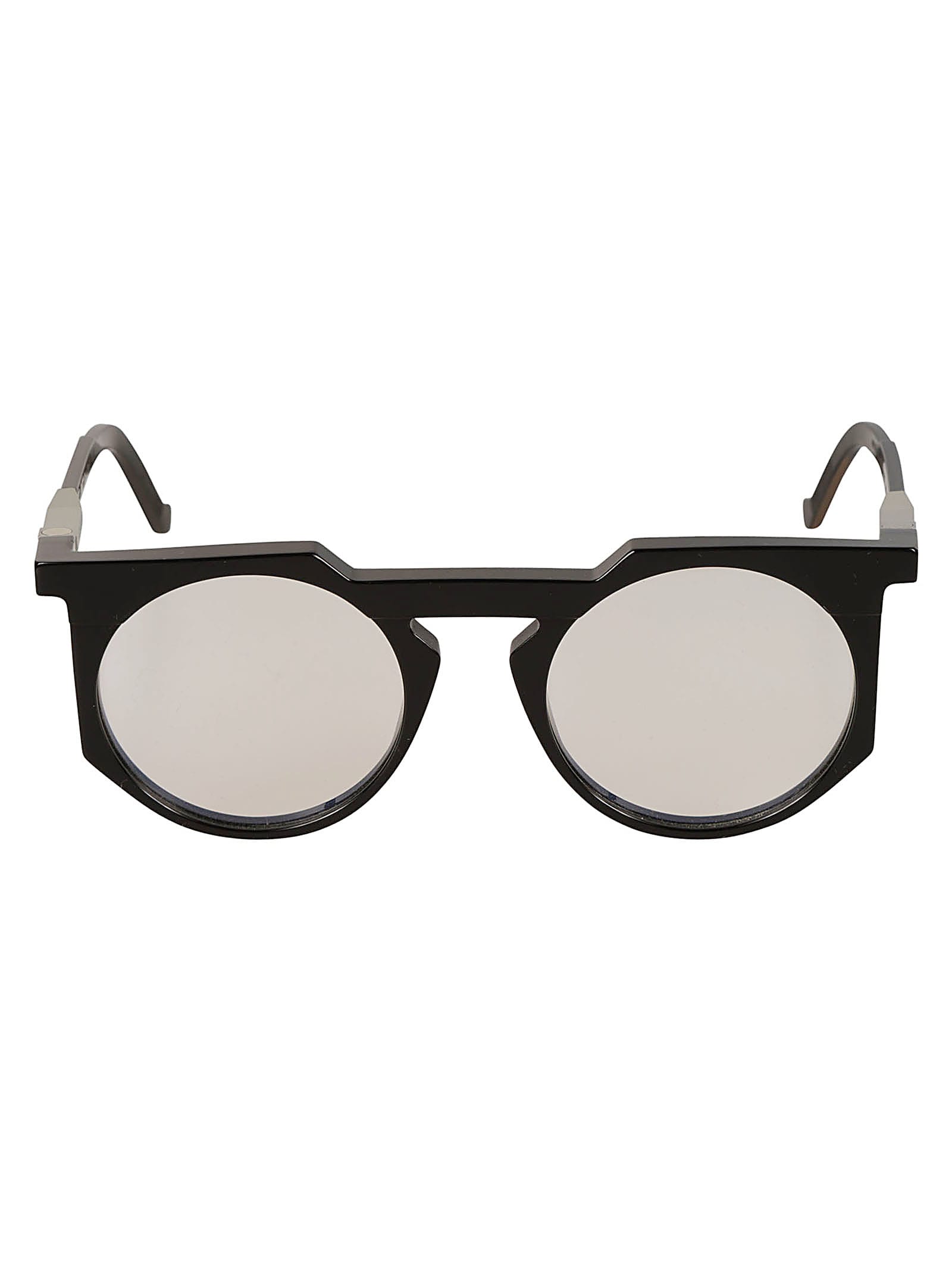 Vava Clear Lens Round Frame Glasses Glasses In Black