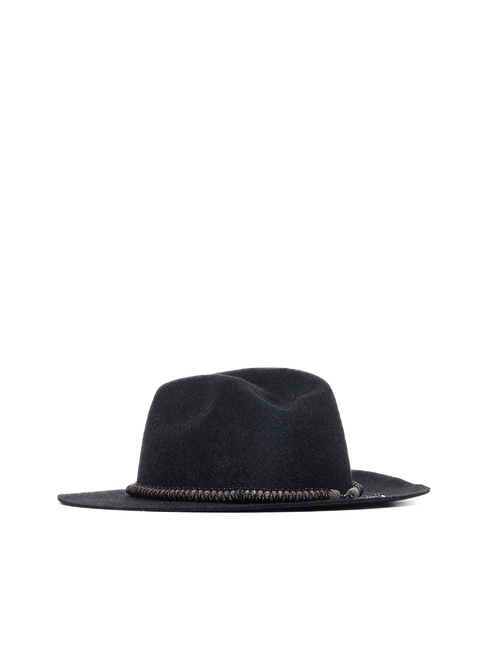 Shop Brunello Cucinelli Hat In Black