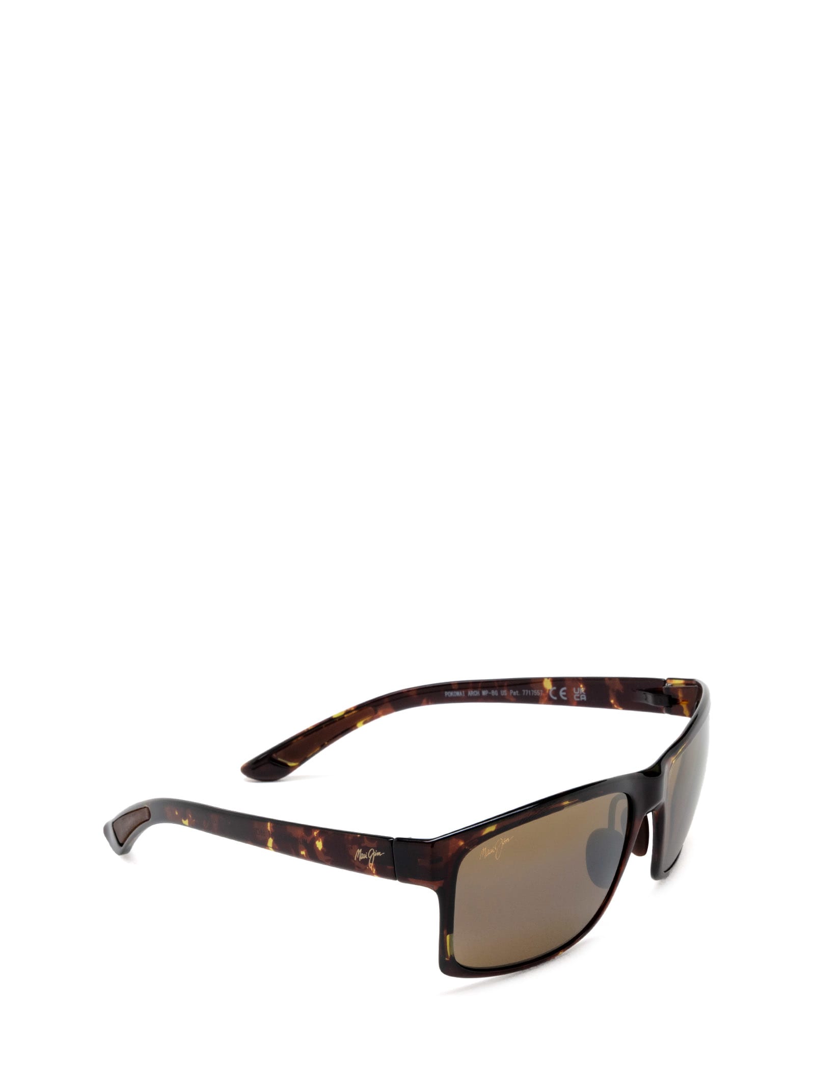 Shop Maui Jim Mj439 Olive Tortoise Sunglasses