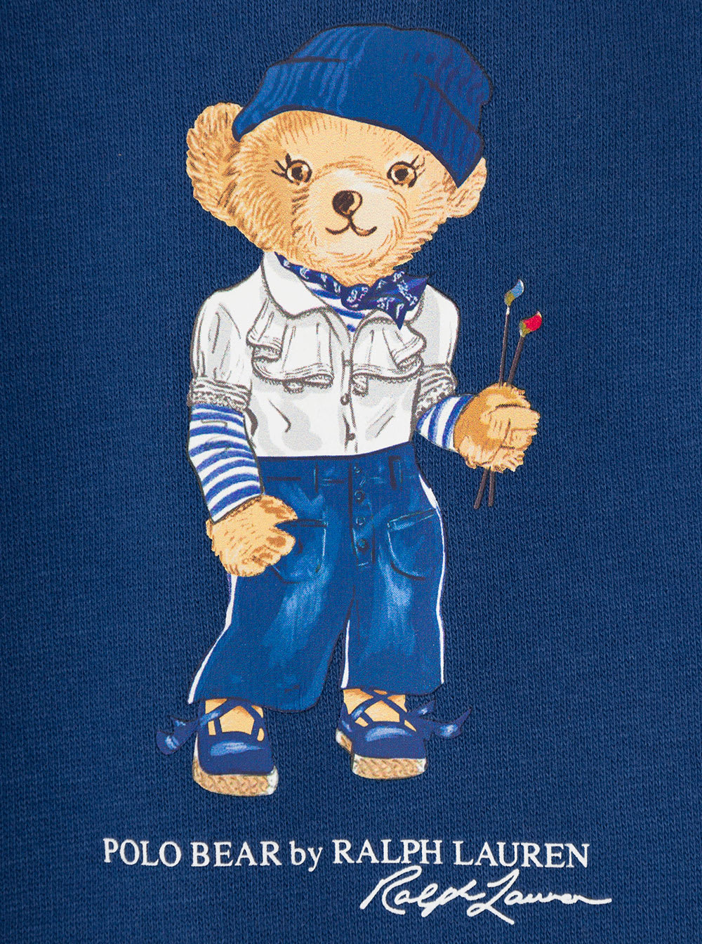 Polo Ralph Lauren Babies' Bear Dress In Blu | ModeSens