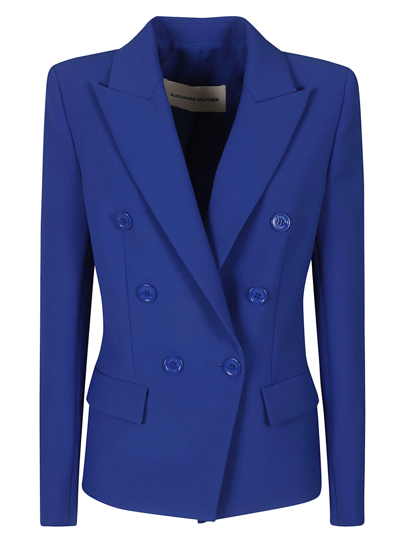 Alexandre Vauthier Double-breasted Blazer In Electric Blue