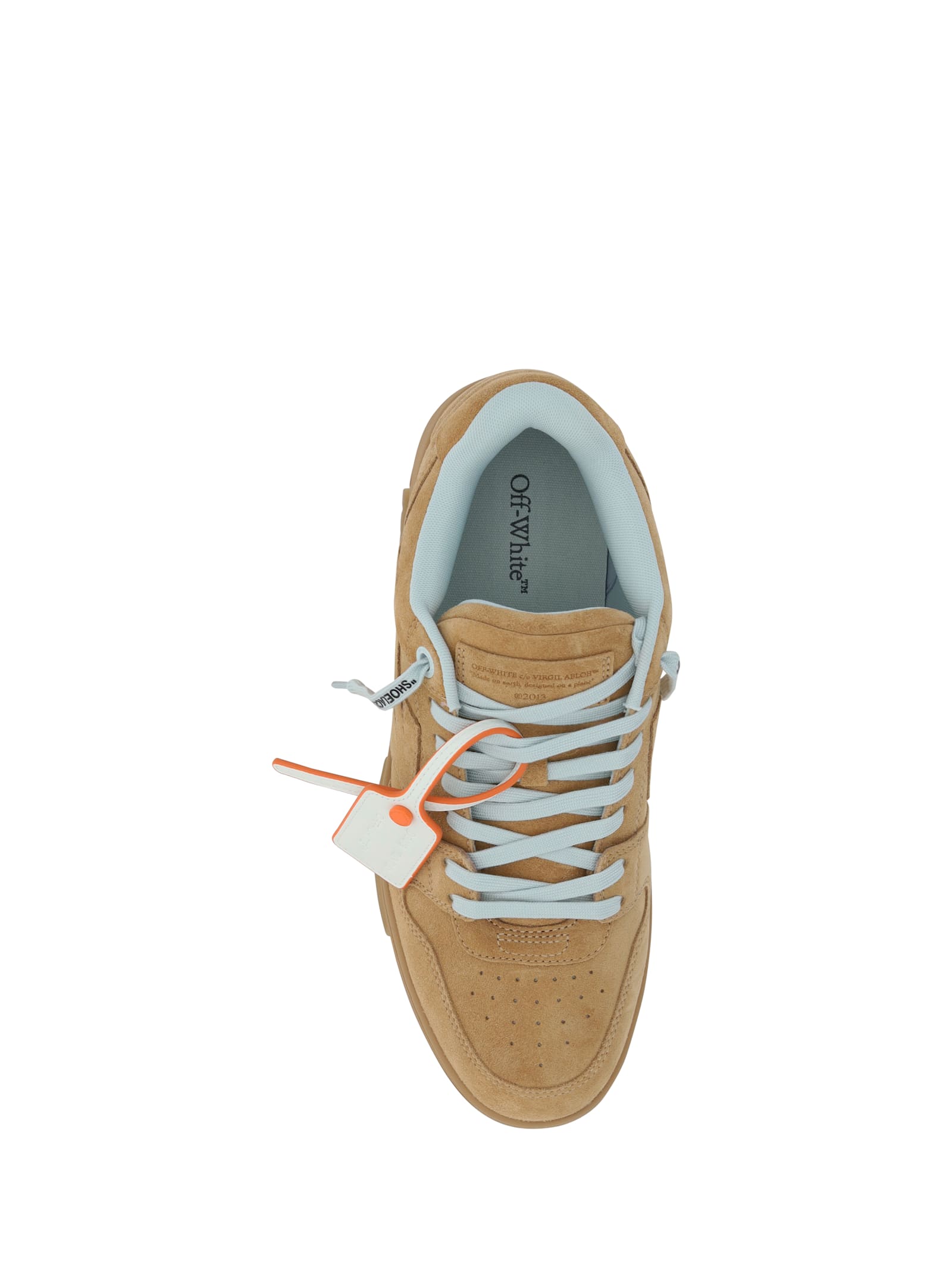 Shop Off-white Out Of Office Sneakers In Camel Camel