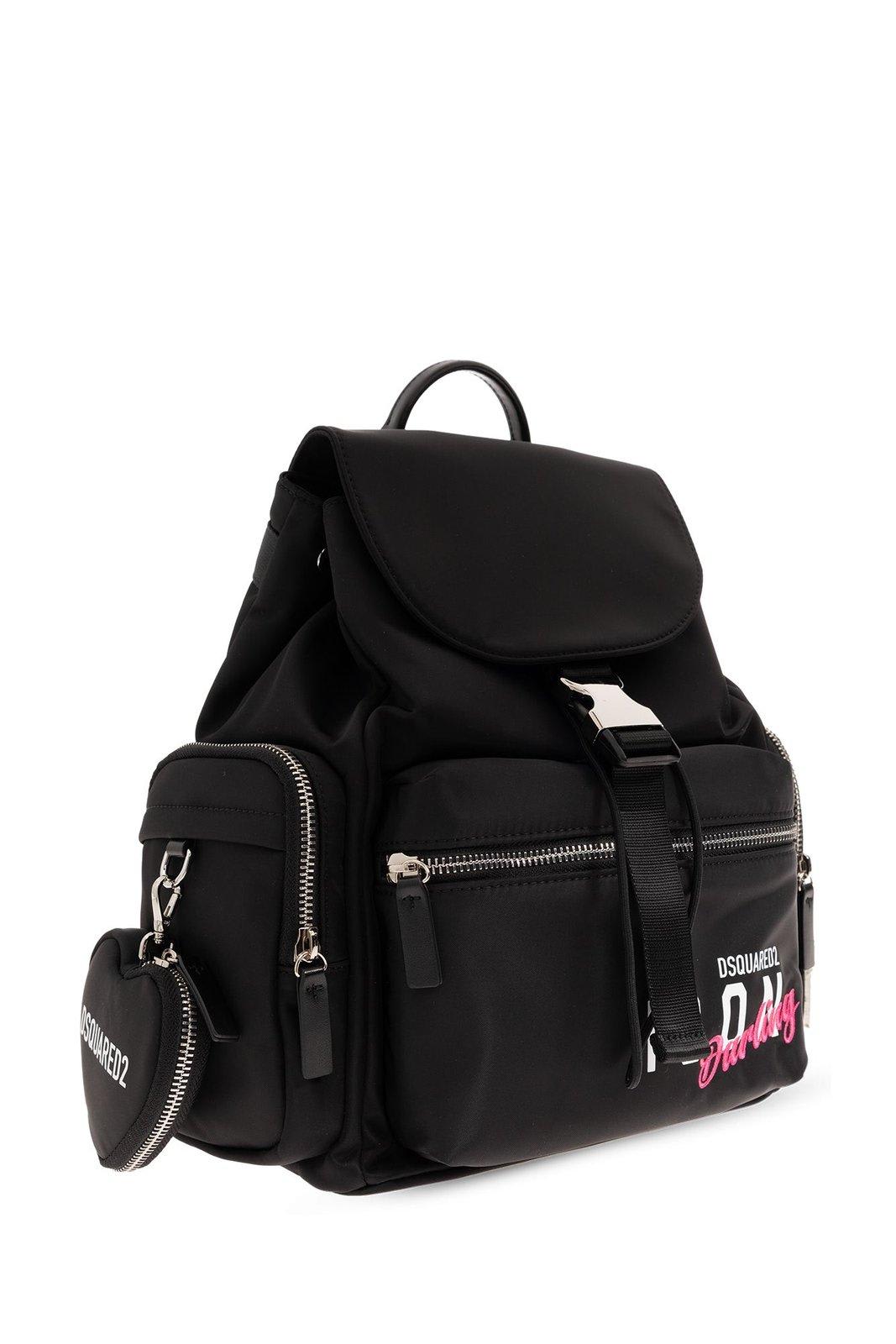 Shop Dsquared2 Icon Darling Backpack In Nero