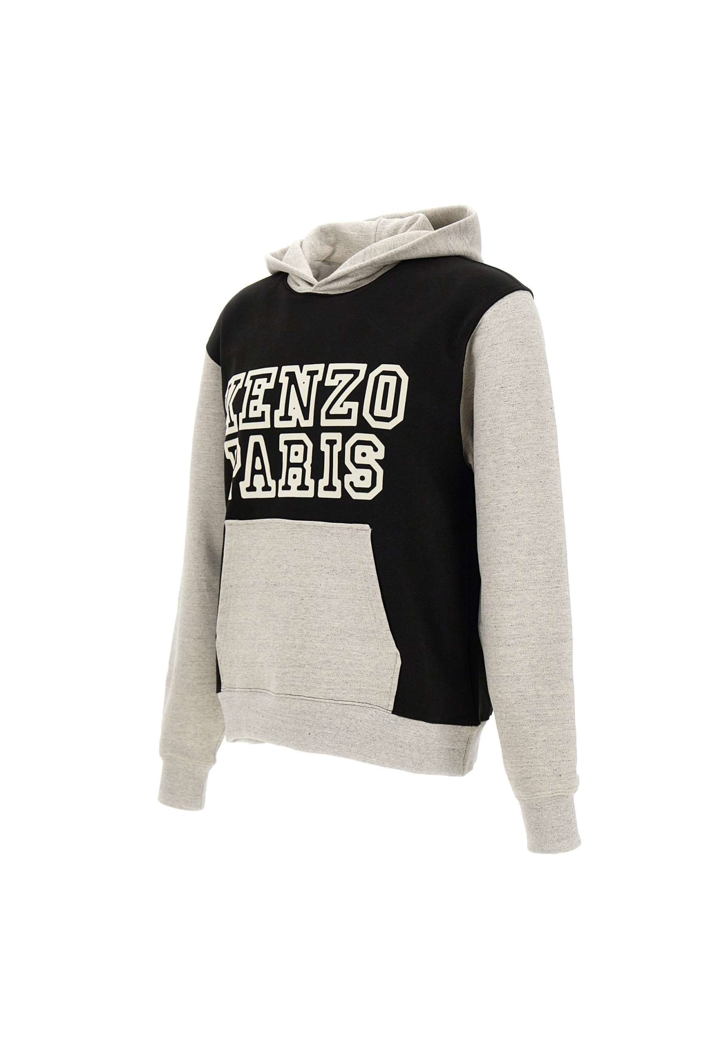 Shop Kenzo Tiger Academy Cotton Sweatshirt In Black