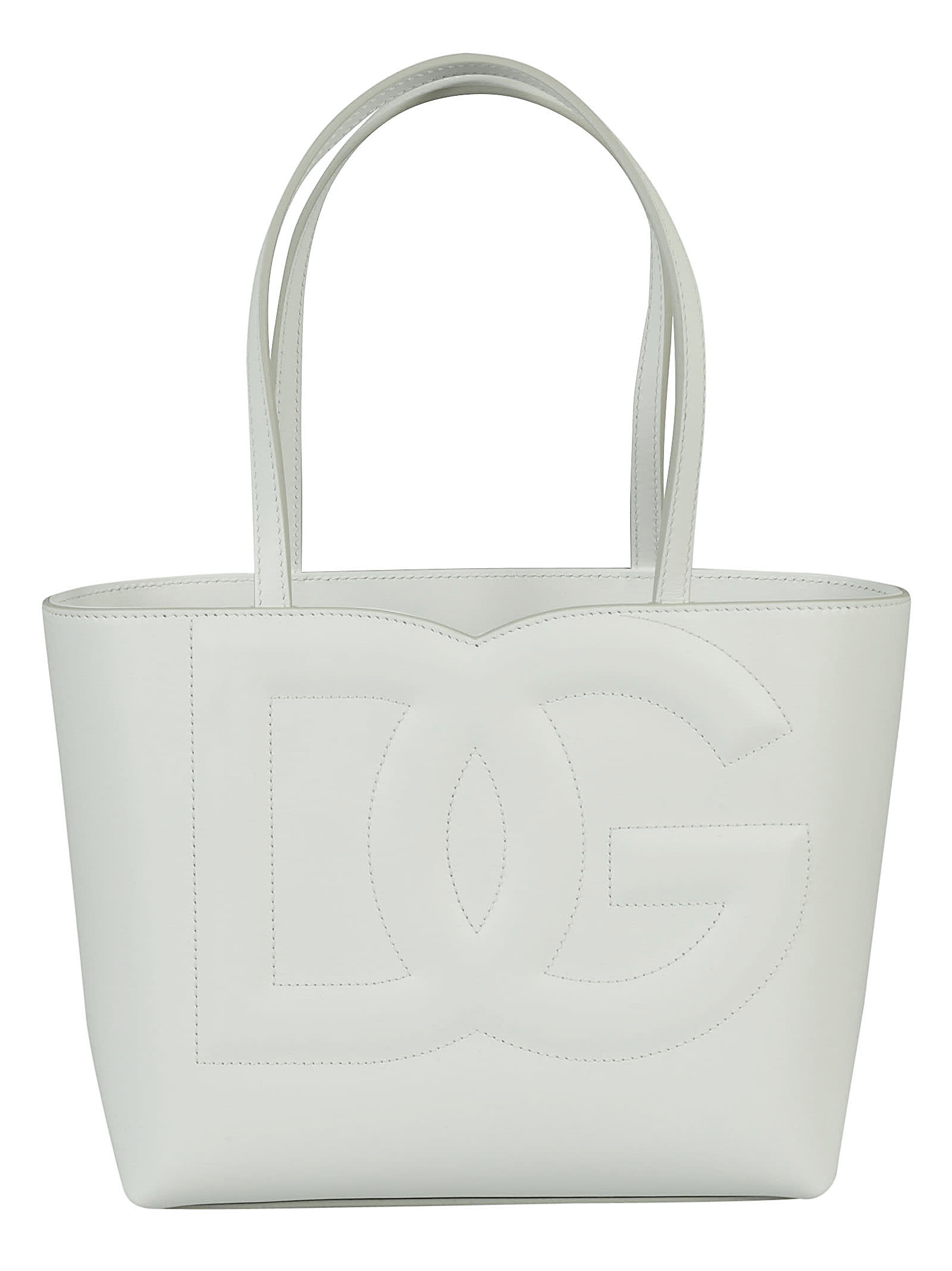 Dolce & Gabbana Logo Embossed Shopper Bag