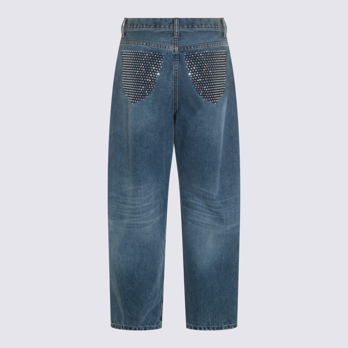 Lois Blue Cotton Denim Jeans In Blue