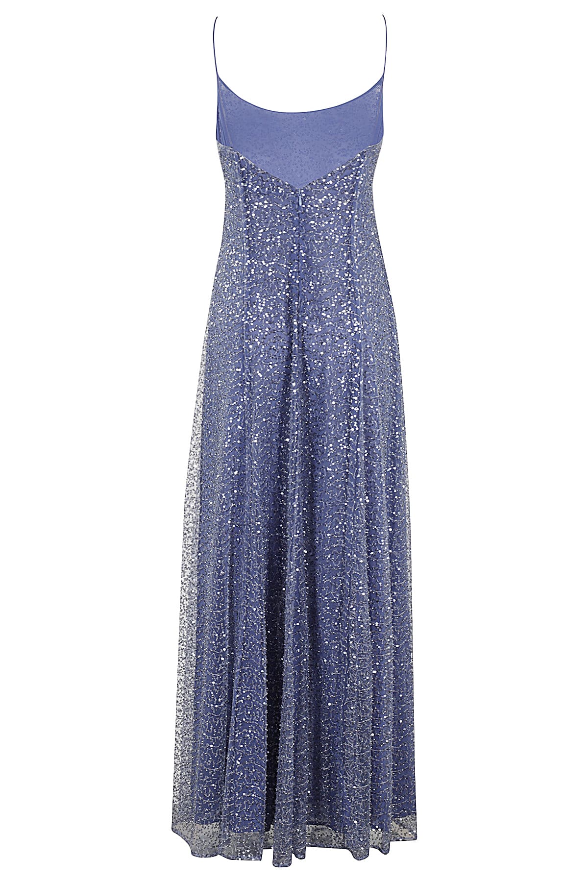 Shop Emporio Armani Dress In Purple Haze