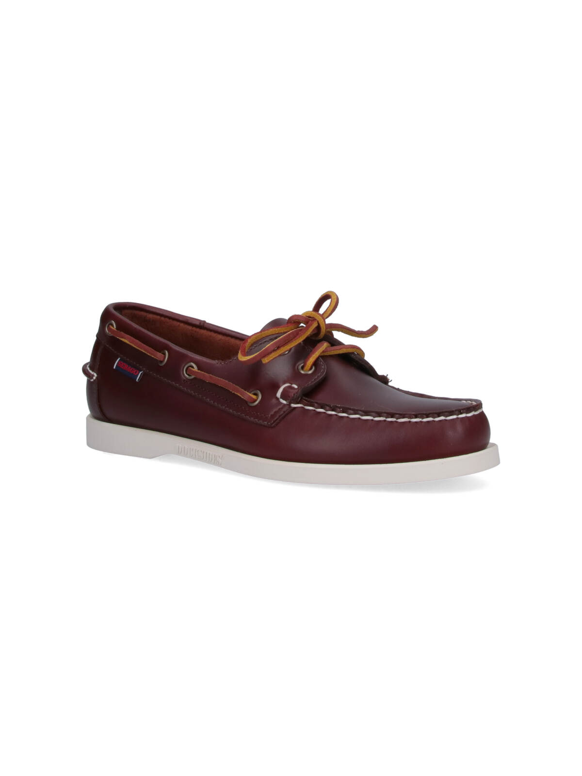Sebago Waxed Portland Boat Shoes Moccassin In Brown