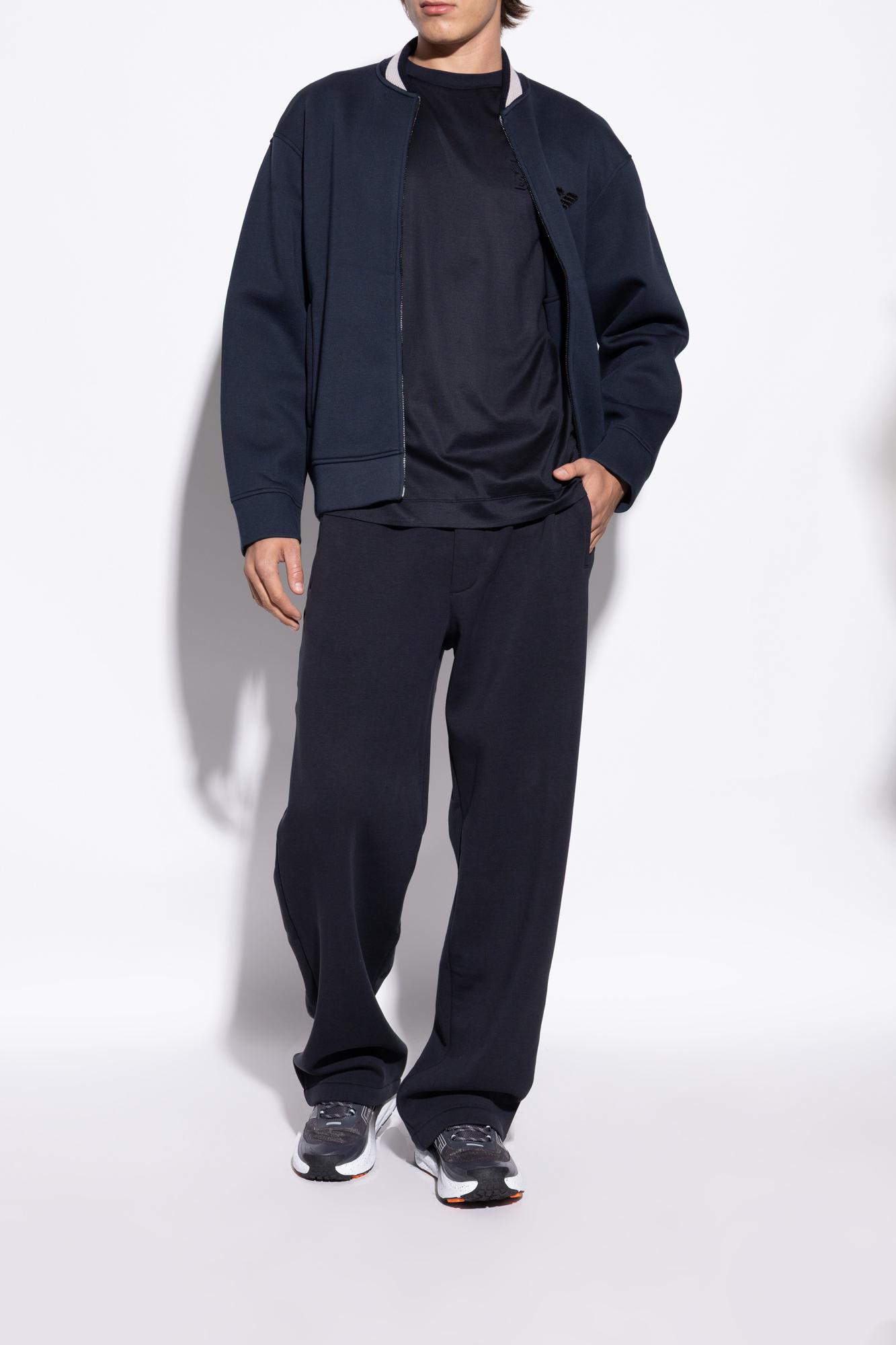 Ea7 Emporio Armani Sports Shoes With Logo In Animal Print