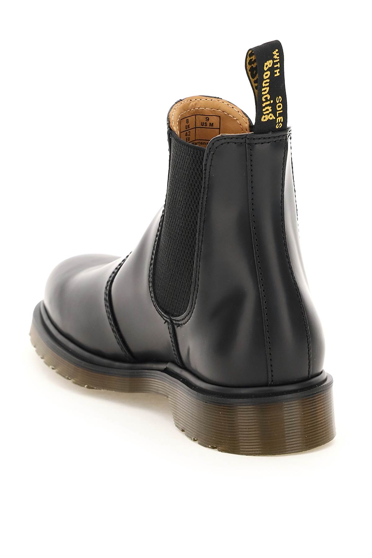 Shop Dr. Martens' Smooth Leather 2976 Chelsea Boots In Black (black)