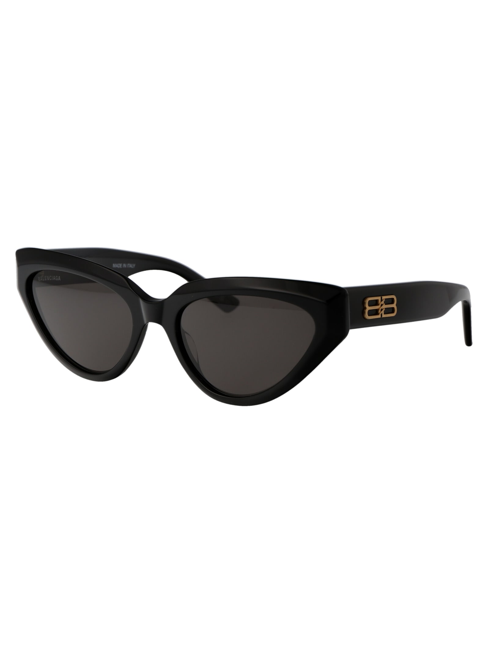 Shop Balenciaga Bb0270s Sunglasses In 001 Black Black Grey