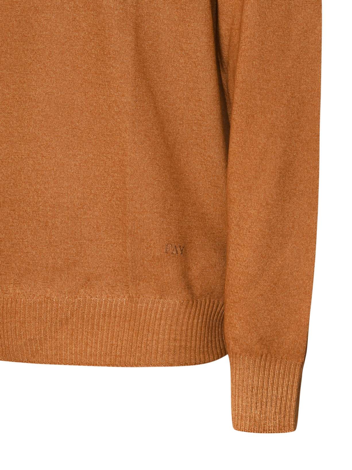 Shop Fay Dyed Virgin Wool Sweater In Sunflower