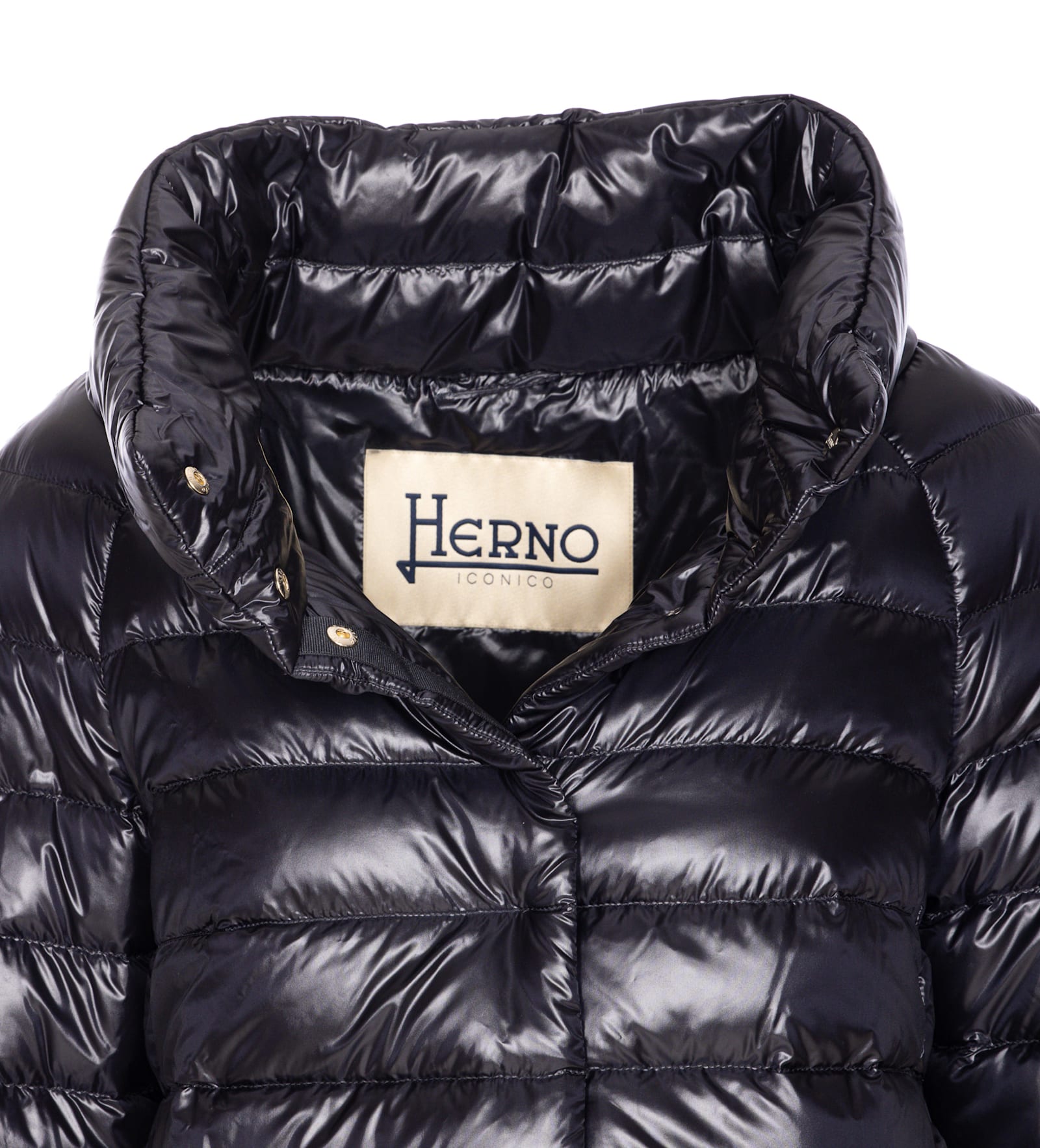 Herno Sofia Down Jacket In Black